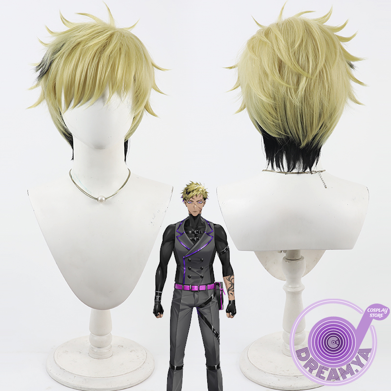 Synthetic Wigs - Vantacrow Bringer Cosplay Wig Vtuber Yellow
