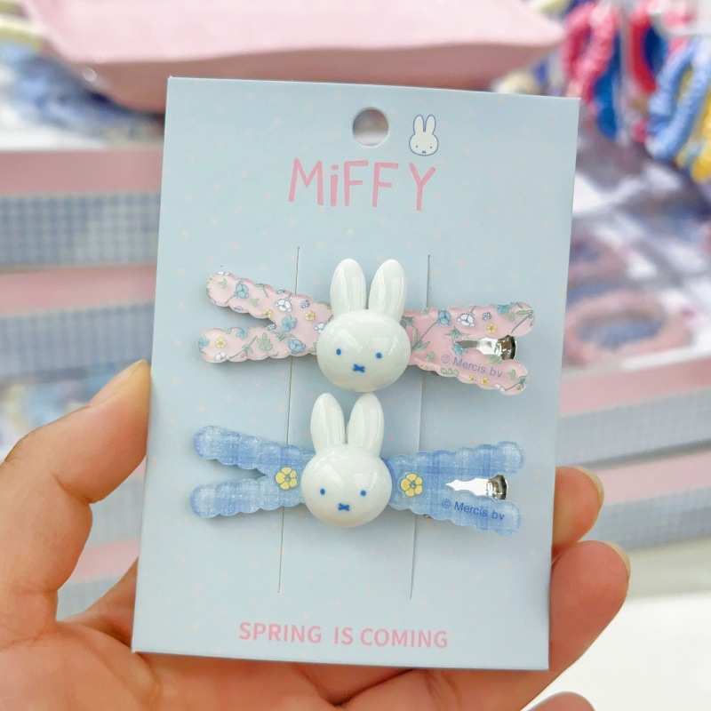 New Miffy rabbit bangs clip si - огляд і ціна Hair Bundles