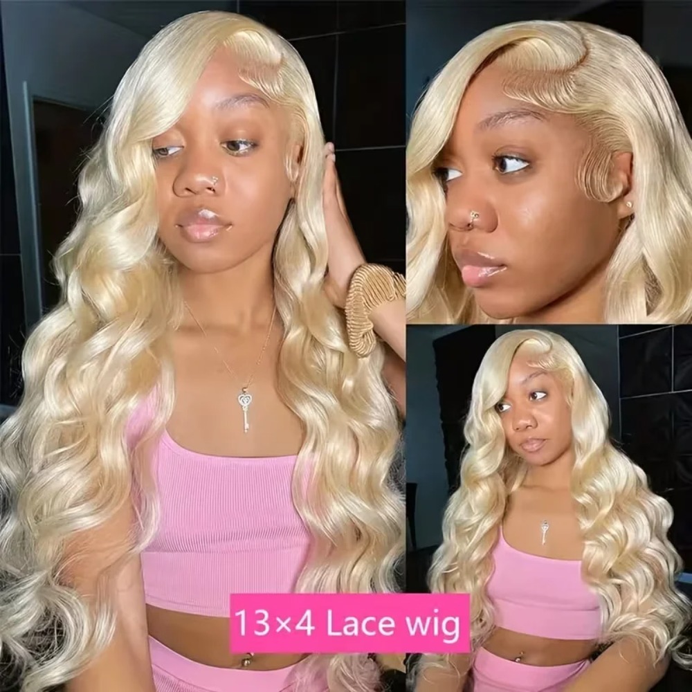 26 30 Inch 613 Blonde Wigs Bod - огляд і ціна 613 Blonde Body Wave Lace Front Wig