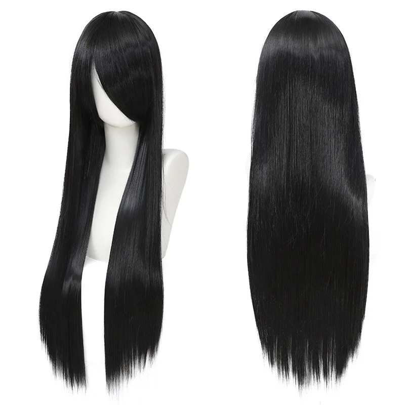 80cm Colorful Long Straight Sy - огляд і ціна Synthetic Braided Wigs For Black Women