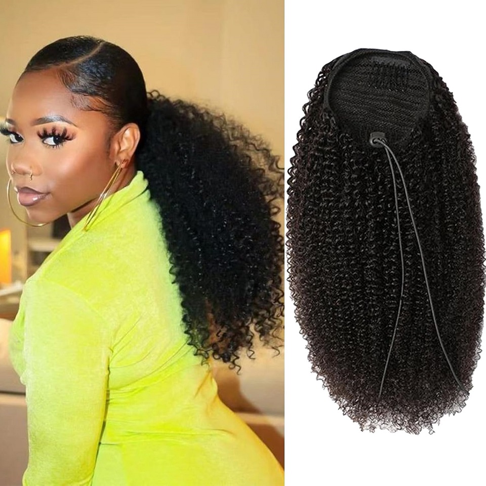 24 26 Inches Long Afro Kinky C - огляд і ціна Seamless Clip In Hair Extensions Human Hair