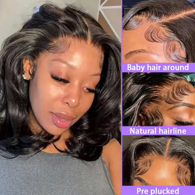 200% Body Wave HD Lace Frontal - огляд і ціна Glueless Wear And Go Human Hair Wig