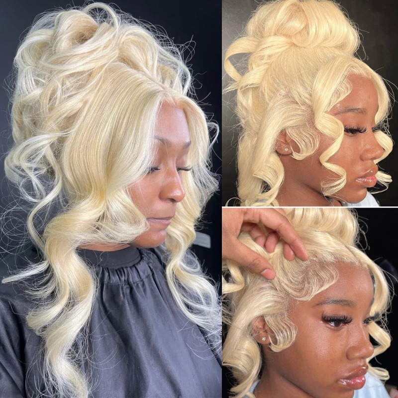 13x4 13x6 360 HD Transparent 6 - огляд і ціна 613 Blonde Body Wave Lace Front Wig
