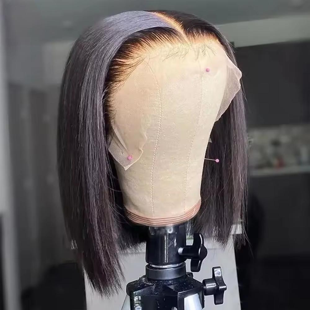 200% Density 8-14 Inch Short S - огляд і ціна Glueless Wear And Go Human Hair Wig