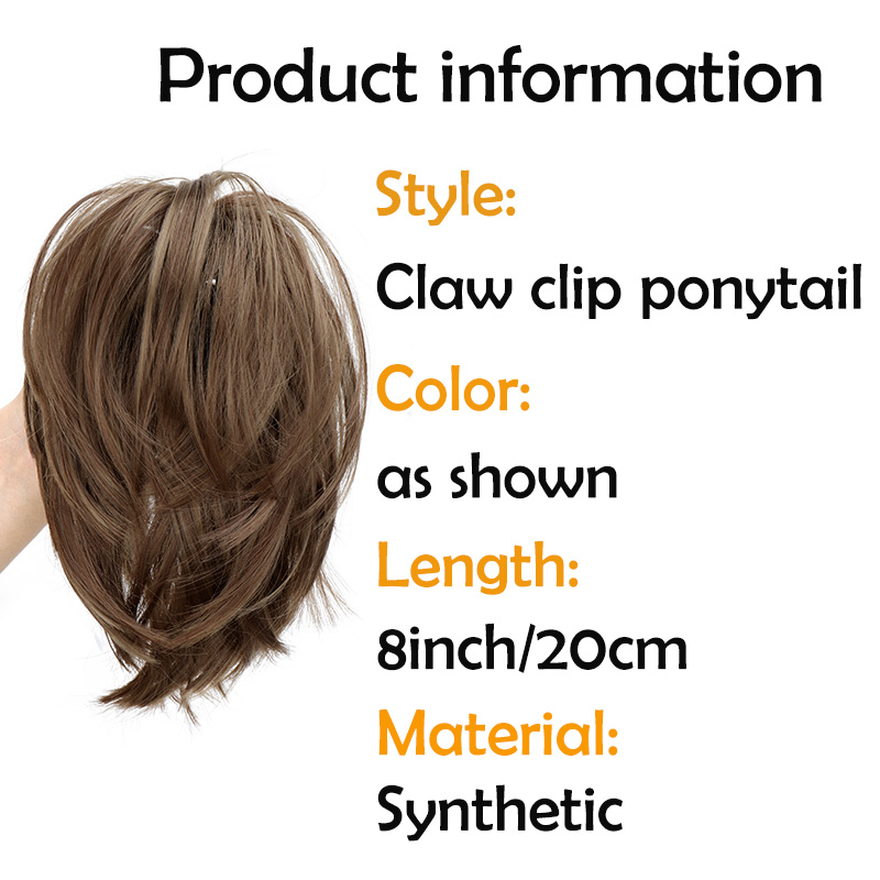 WIGSIN Synthetic Messy Bun Hai - огляд і ціна Claw Clip Messy Bun Hair Piece