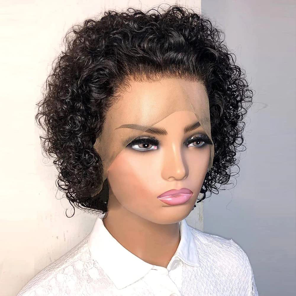 Pixie Cut Wigs 13x4 Pixie Curl - огляд і ціна Short Pixie Cut Wig Human Hair Cheap