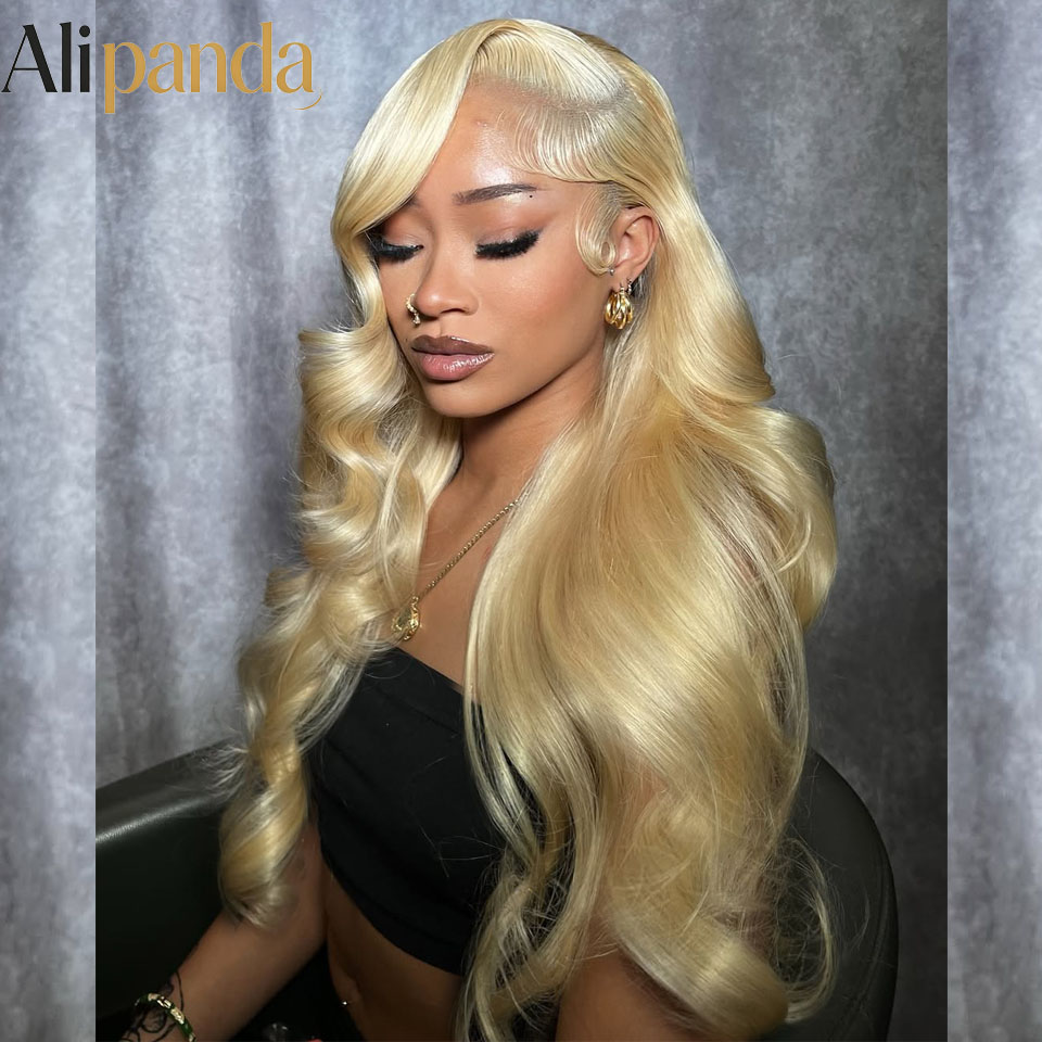 613 Human Hair Wig 13x6 Body W - огляд і ціна 613 Blonde Body Wave Lace Front Wig